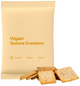 Vilgain Quinoa krekry BIO – sezam 100 g
