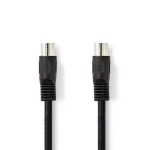 Nedis DIN Audio kábel DIN 5pinová (M) - DIN 5pinová (M) 3.00 m čierna (CAGL20000BK30)