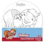 EFKO Puzzle Namaľuj si sám: Hurvínek - kruh