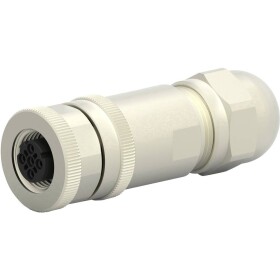 TE Connectivity neupravený zástrčkový konektor pre senzory - aktory, T4110511041-000, piny: 4, 1 ks; T4110511041-000