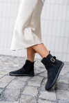 Shapen Divine Black Suede členkové barefoot topánky 38 EUR