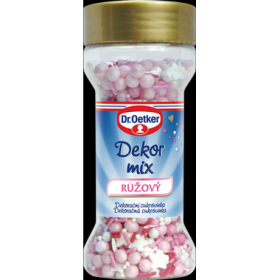 Dr. Oetker Dekor mix ružový (50 g) DO0033 tortařství - Dr. Oetker - Dr. Oetker