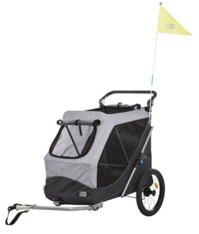 Trixie kočík s prívesom na bicykel pre psov do 30 kg