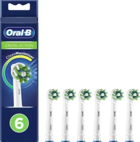 Oral-B CrossAction Clean Maximiser biela / náhradná hlavica / 6 ks (4210201376040)