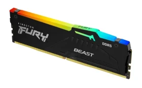 Kingston Fury Beast RGB 64GB (1x 64GB) DDR5 5600MHz / CL40 / DIMM / EXPO / XMP / 1.35V (KF556C40BBA-64)