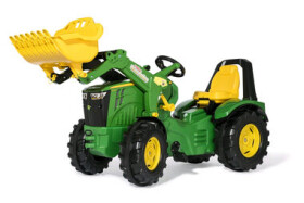 Rollytoys Šliapací traktor X-Trac John Deere Premium s predným nakladačom