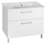AQUALINE - ZUNO 85 keramické umývadlo nábytkové 85x45cm, biela 9085
