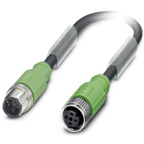 Sensor/Actuator cable SAC-4P-M12MS/ 0,6-PUR/M12FS SH 1500855 Phoenix Contact; 1500855