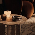 Ferm Living Keramická miska Bellure Silver