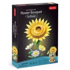 CubicFun 3D puzzle Kytica slnečnice