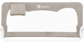 Lionelo Hanna Beige Melange / Bezpečnostná zábrana na posteľ / 150 x 35 x 66 cm / StandSafe (LO-HANNA BEIGE MELANGE)