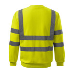 Unisex mikina HV Essential (fluorescenčná žltá) M