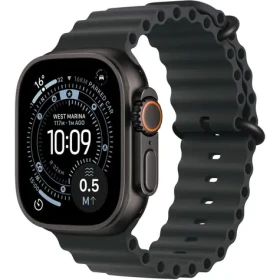 Apple Watch Ultra 3 (2025) GPS+Cellular 49mm Čierne titánové telo - Čierny oceánsky remienok / 130-200mm (MF0J4QC/A)