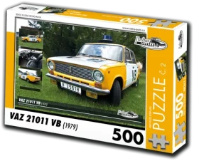 RETRO-AUTA Puzzle č. 2 VAZ 21011 VB (1979)