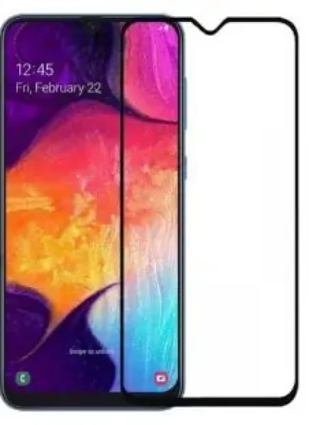 Aligator tvrdené sklo pre Samsung Galaxy A40 celoplošné lepenie / čierne (GLP0055)