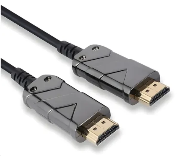 PremiumCord HDMI 2.1 Ultra High Speed 20 m / Optický fiber kábel / 8K @ 60Hz / pozlátené (kphdm21x20)