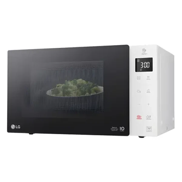 LG MS23NECBW biela / Mikrovlnná rúra / dotykové ovládanie / LED displej / 1000 W / 23 l (MS23NECBW)