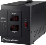 PowerWalker AVR 3000-SIV / regulátor napätia / 3000VA / 2400W / 1x Schuko (10120307)