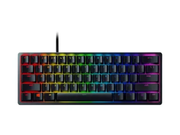 Razer Huntsman Mini čierna / Herná klávesnica / mechanická / USB / spínače Razer Optical Purple / Nordic (RZ03-03390700-R3N1)
