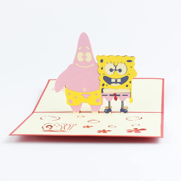 Veselá Stena 3D prianie Spongebob