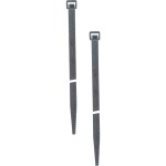 Protec 05104421, sťahovacie pásky, 7.8 mm, 360 mm, čierna, 100 ks; 05104421