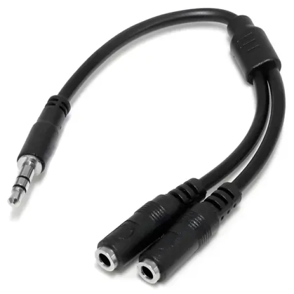 StarTech MUY1MFFS / Audio rozbočovací kábel / 3.5mm jack (M) - 2x 3.5mm jack (F) (MUY1MFFS)