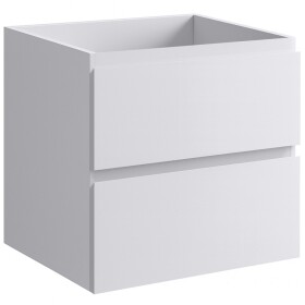 CERANO - Kúpeľňová skrinka pod umývadlo Carole - biela matná - 54x48x45 CER-670762
