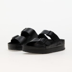 Tenisky Birkenstock Arizona PAP Flex Platform Natural Leather Black EUR 39