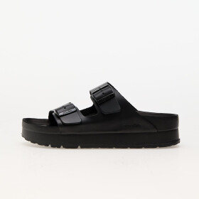 Tenisky Birkenstock Arizona PAP Flex Platform Natural Leather Black EUR 40