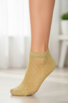 Dámske ponožky 13529 Azura lurex - Magnetis UNI zlatá