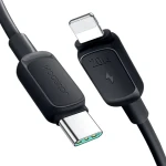 Joyroom Multi-Color Series A14 Nabíjací kábel USB-C (M) - Lightning (M) 20W 1.2m čierna (6956116748470)