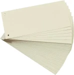 Herlitz Oddeľovacie pásky / 100 ks / béžová (10843621)