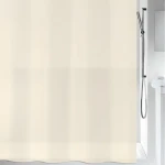 Spirella BIO sprchový záves béžový - priesvitný / 180 x 200 cm / PEVA