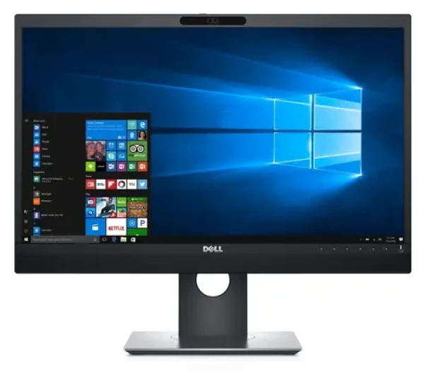24" DELL čierna / Videokonferenčný monitor / IPS / FullHD / Reproduktory a mikrofón (DELL-P2418HZM)