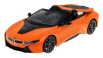 RASTAR Auto na diaľkové ovládanie R / C BMW I8 Roadster Rastar 1:12 oranžové