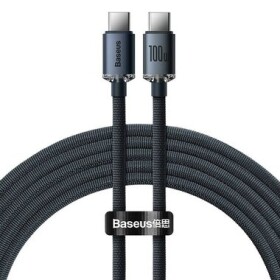 Baseus CAJY000701 Kábel USB-C (M) - USB-C (M) 2 m čierna / 100W (CAJY000701)