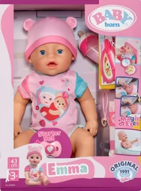 Zapf Creation Bábika BABY born Emma 43 cm