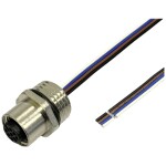BKL Electronic Vestavná zásuvka pre čidlo/aktuátor, 2703008, piny: 4. mája, 0.5 m, 1 ks; 2703008