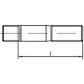 TOOLCRAFT 133145 skrutky závrtné M10 60 mm DIN 939 ocel 50 ks; 133145