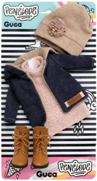 Guca P857 oblečok pre bábiku PENELOPE veľkosti 34 cm s topánočkami
