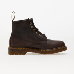 Tenisky Dr. Martens 101 Dark Brown Crazy Horse EUR 37