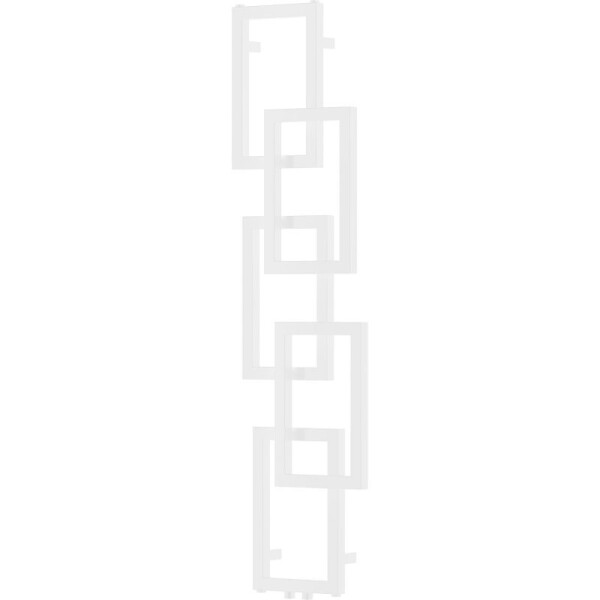 MEXEN - Grid vykurovací rebrík/radiátor dekoratívny 1360 x 390 mm, 349 W, biela W215-1360-390-00-20