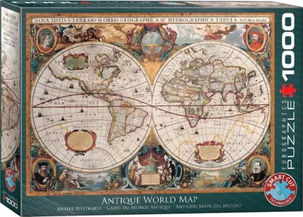 EUROGRAPHICS Puzzle Staroveká mapa sveta