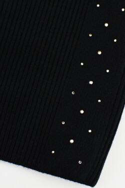 DÁMSKY KLOBÚK S MODALOVÝMI FLITRAMI CZ105 černá 54-58