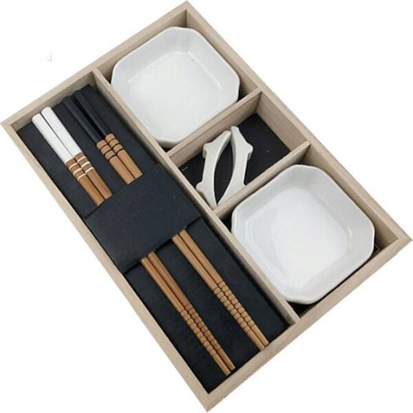 Sushi set 6 ks biela - Cakesicq - Cakesicq