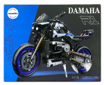 Mamido Mamido Technická stavebnica motorka Damaha 1:8 820 dielov modrá MT1614