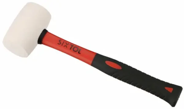 SIXTOL TPR Hammer 220 biela / Gumová palička / 220g / 285mm (SX3113)