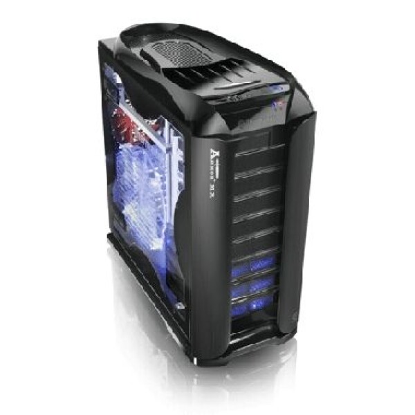 THERMALTAKE Armor + MX, full tower, black, bez zdroja, ventilátory s LED (VH8000BWS)