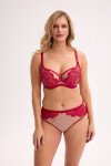 Podprsenka Gaia BS 1274 Frida soft balconette red-mokka 80F