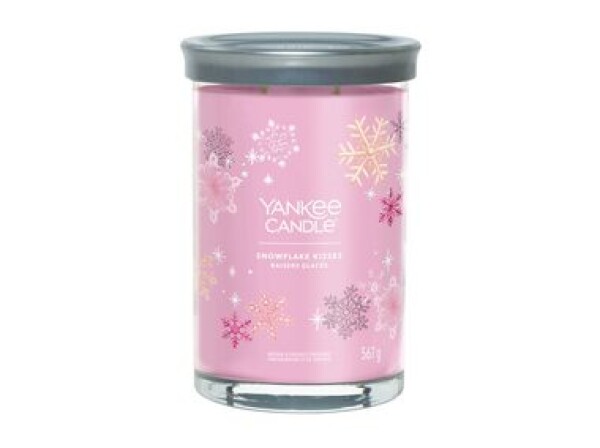 Yankee Candle Signature Snowflake Kisses Tumbler 567g - sviečka veľká 2 knôty / doba horenia: až 100h (5038581141572)